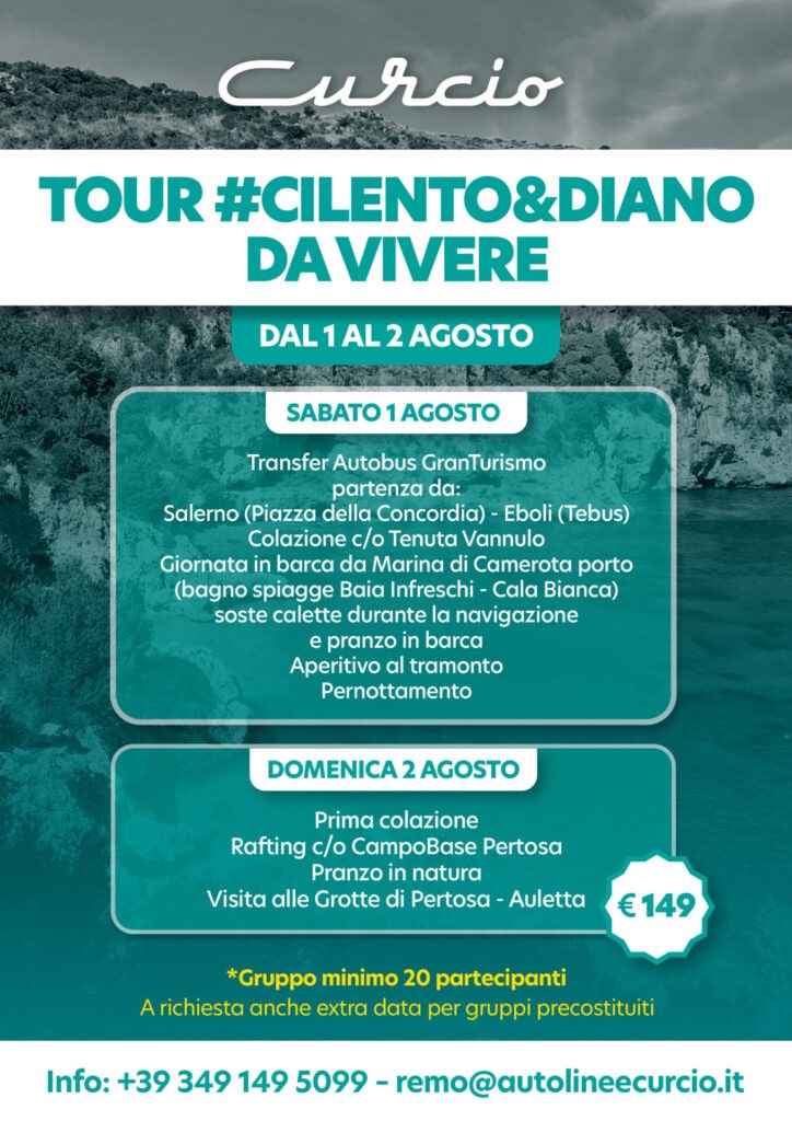 Tour Cilento & Diano da Vivere